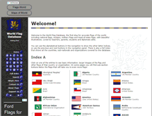 Tablet Screenshot of flags.net
